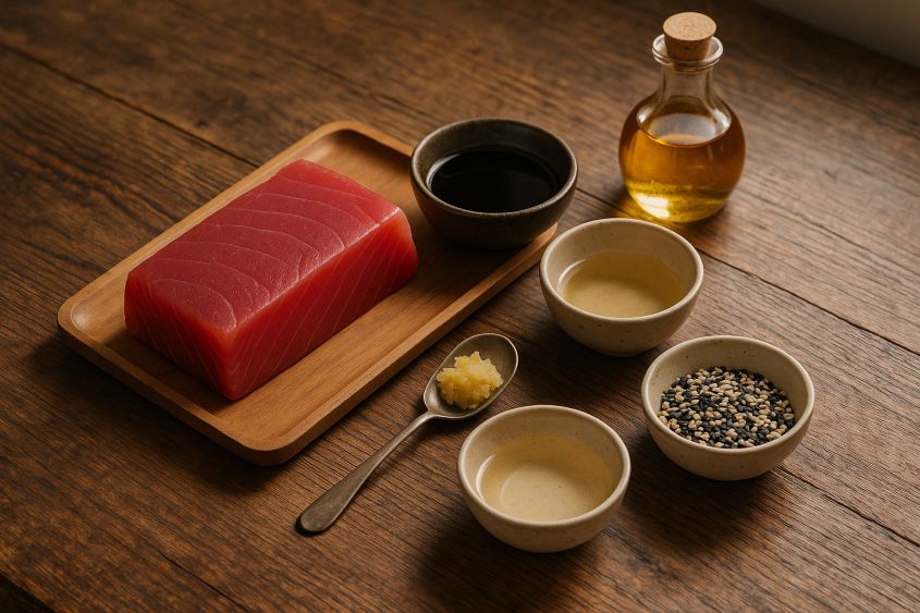 ingredientes tataki atún