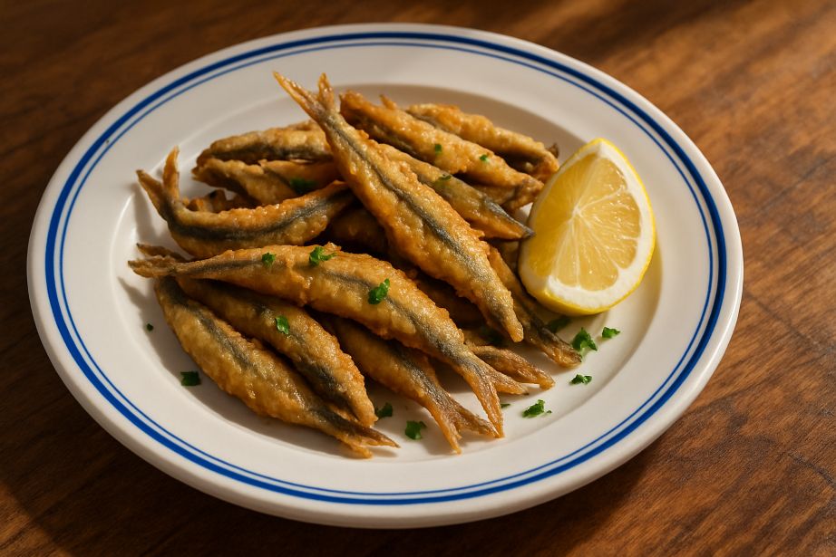 boquerones fritos adobados