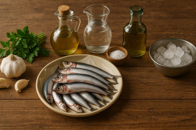 ingredientes boquerones en vinagre receta andaluza
