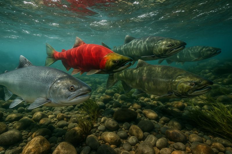 especies de salmón
